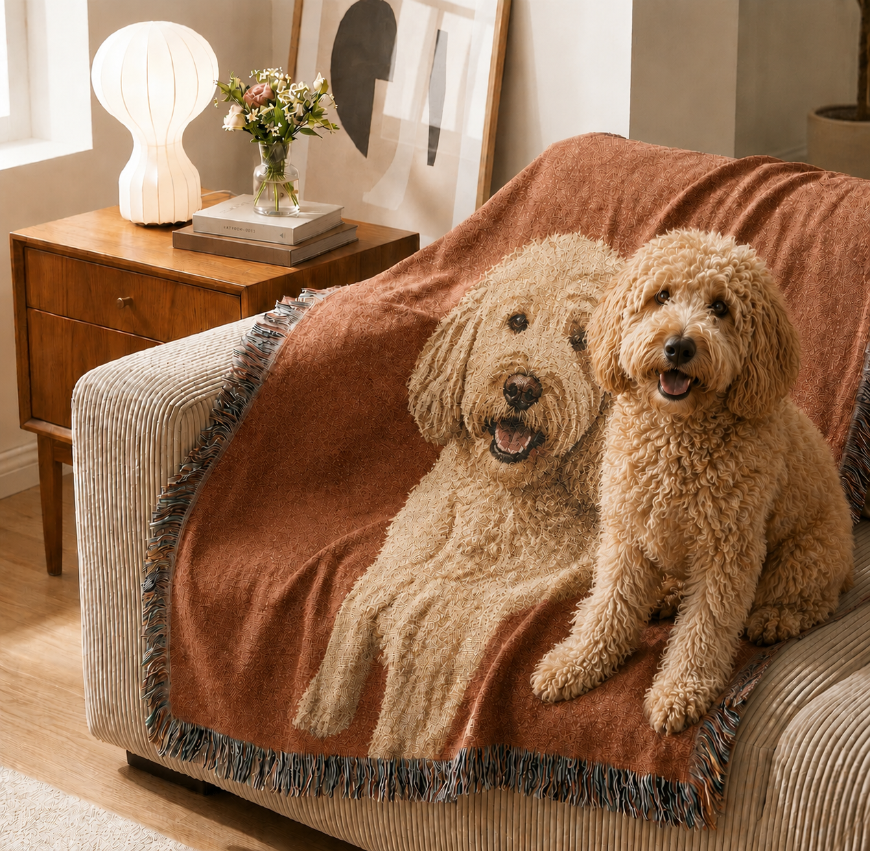 Custom Pet Woven Blanket