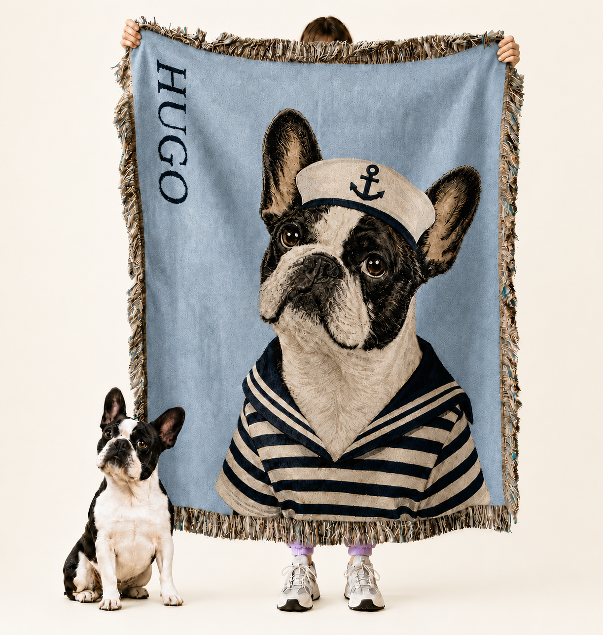 Custom Pet Woven Blanket