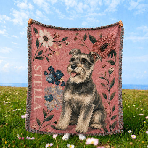 Custom Pet Woven Blanket