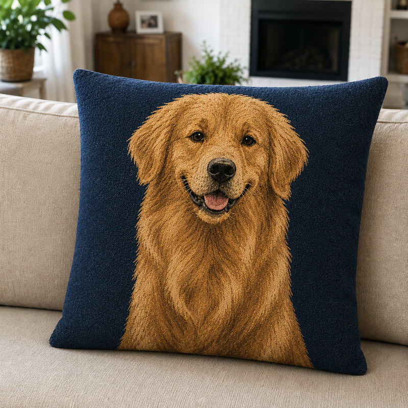 Custom Pet Throw Pillow