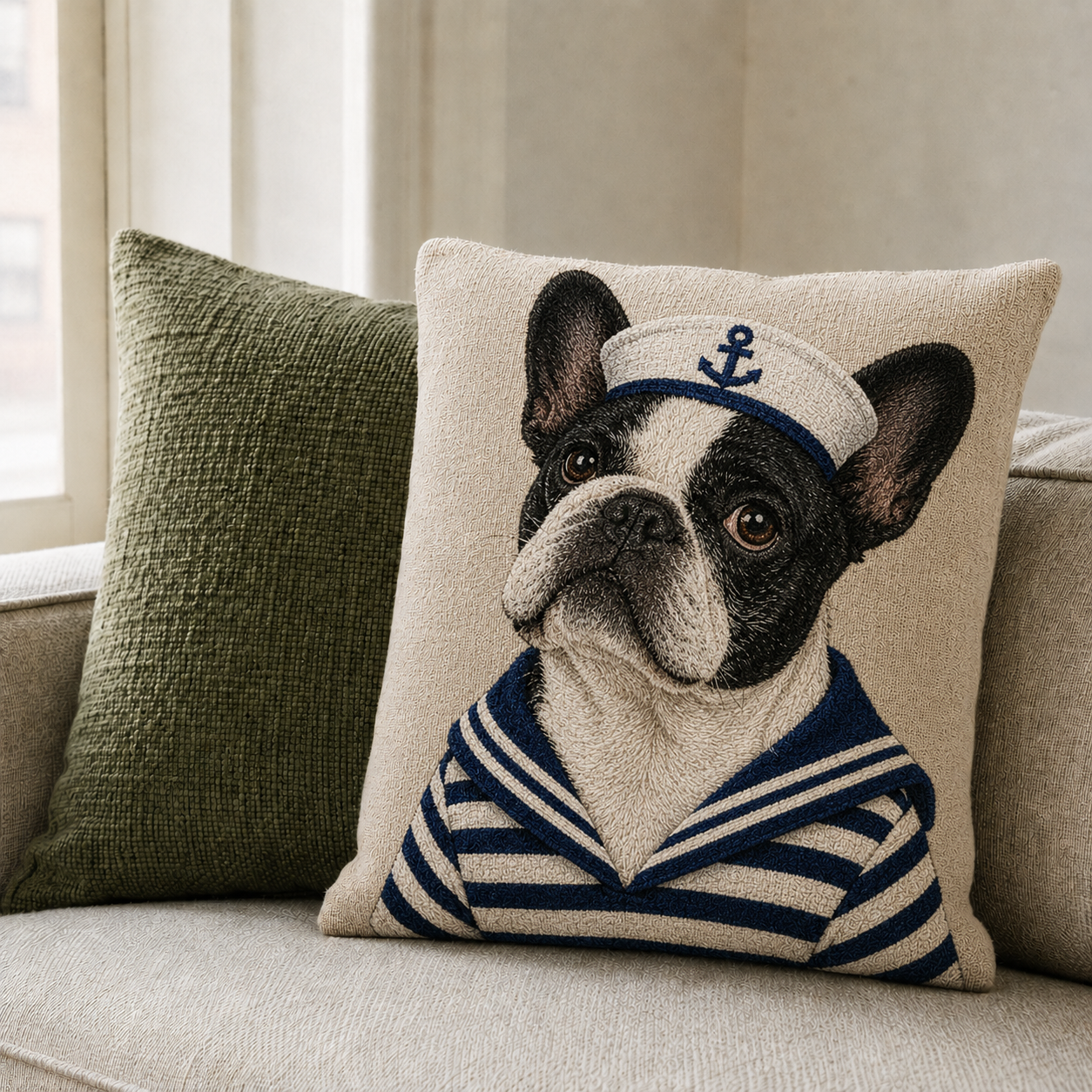 Custom Pet Throw Pillow