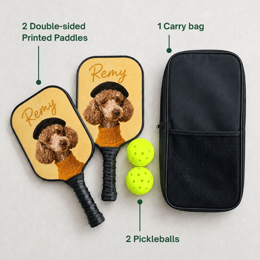 Custom Pet Pickleball Kit