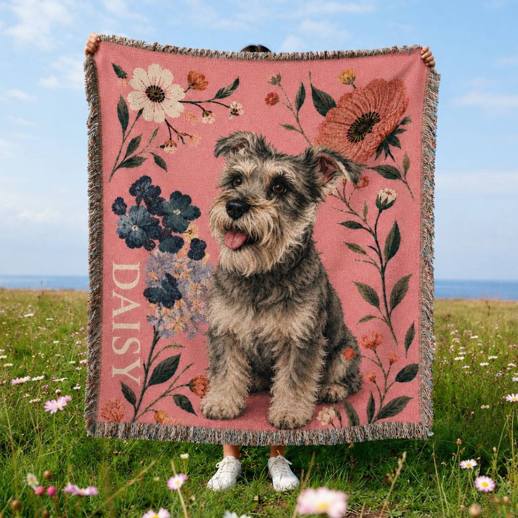 Custom Pet Woven Blanket