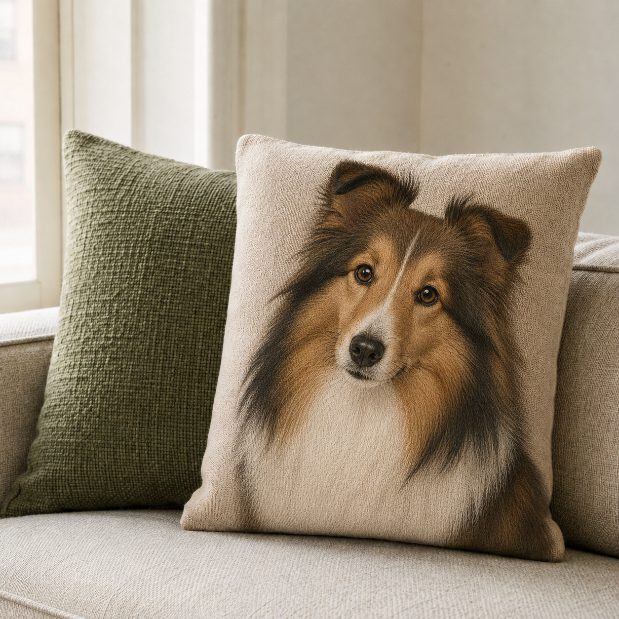Custom Pet Throw Pillow