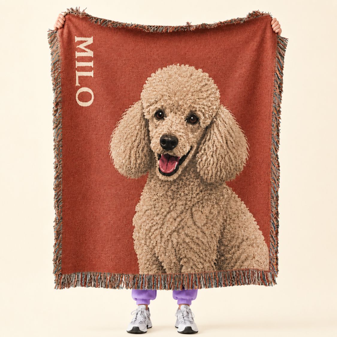 Custom Pet Woven Blanket