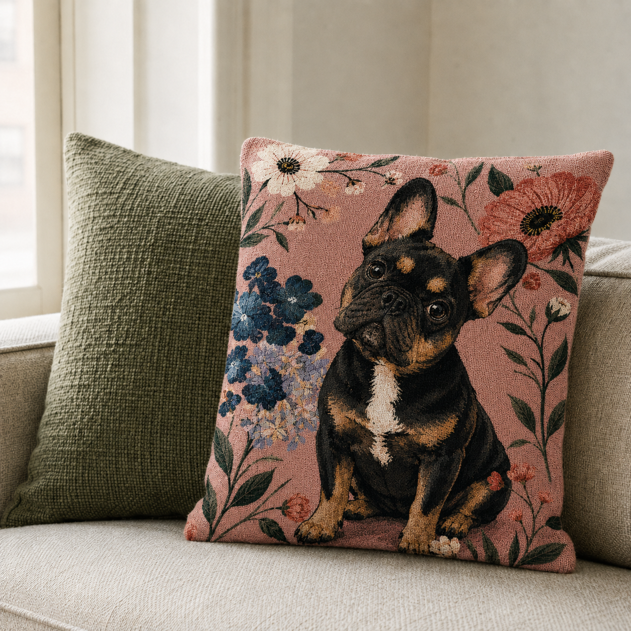 Custom Pet Throw Pillow